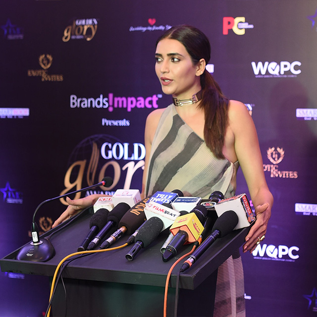 Brands Impact, Award, Golden Glory Awards,Karishma Tanna