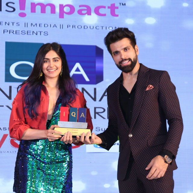Brands Impact, Award, International Quality Awards, IQA, Adah Sharma, Rithvik Dhanjani