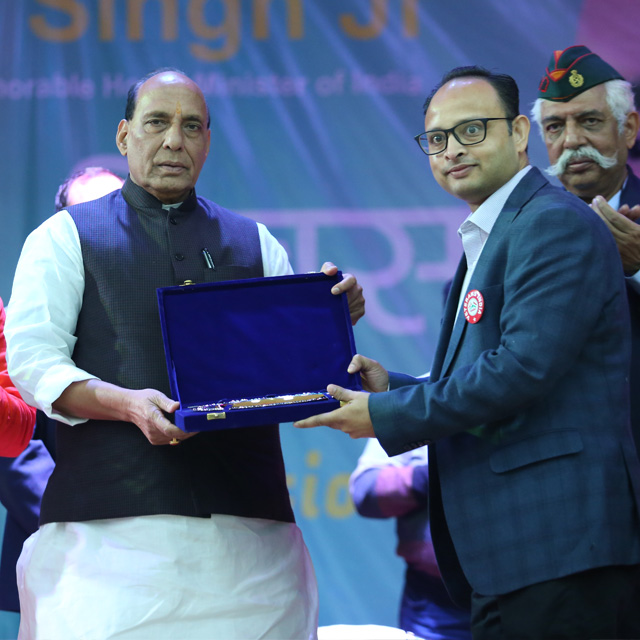 Brands Impact, champion of change 2019, COC, Rajnath Singh, Award
