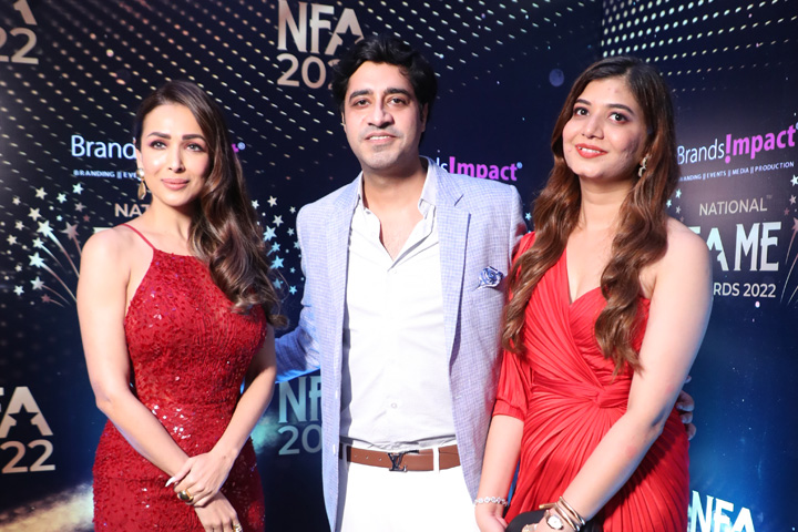 Brands Impact, National Fame Awards, NFA, Malaika Arora, Award