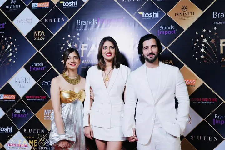 Ankita Singh (L), Anushka Ranjan (Centre), Aditya Seal (R)